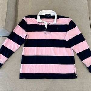 Polo by Ralph Lauren Kids Polo in Pink and Navy